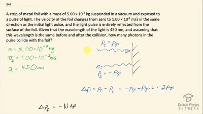 OpenStax College Physics Answers, Chapter 29, Problem 8 video poster image.