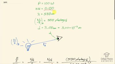 OpenStax College Physics Answers, Chapter 29, Problem 36 video poster image.