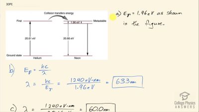 OpenStax College Physics Answers, Chapter 30, Problem 30 video poster image.