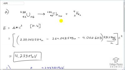 OpenStax College Physics Answers, Chapter 31, Problem 41 video poster image.